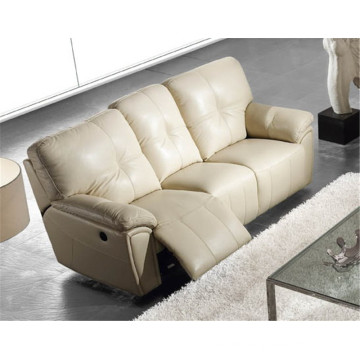 Wohnzimmer Sofa mit modernem echtem Leder Sofa Set (916)